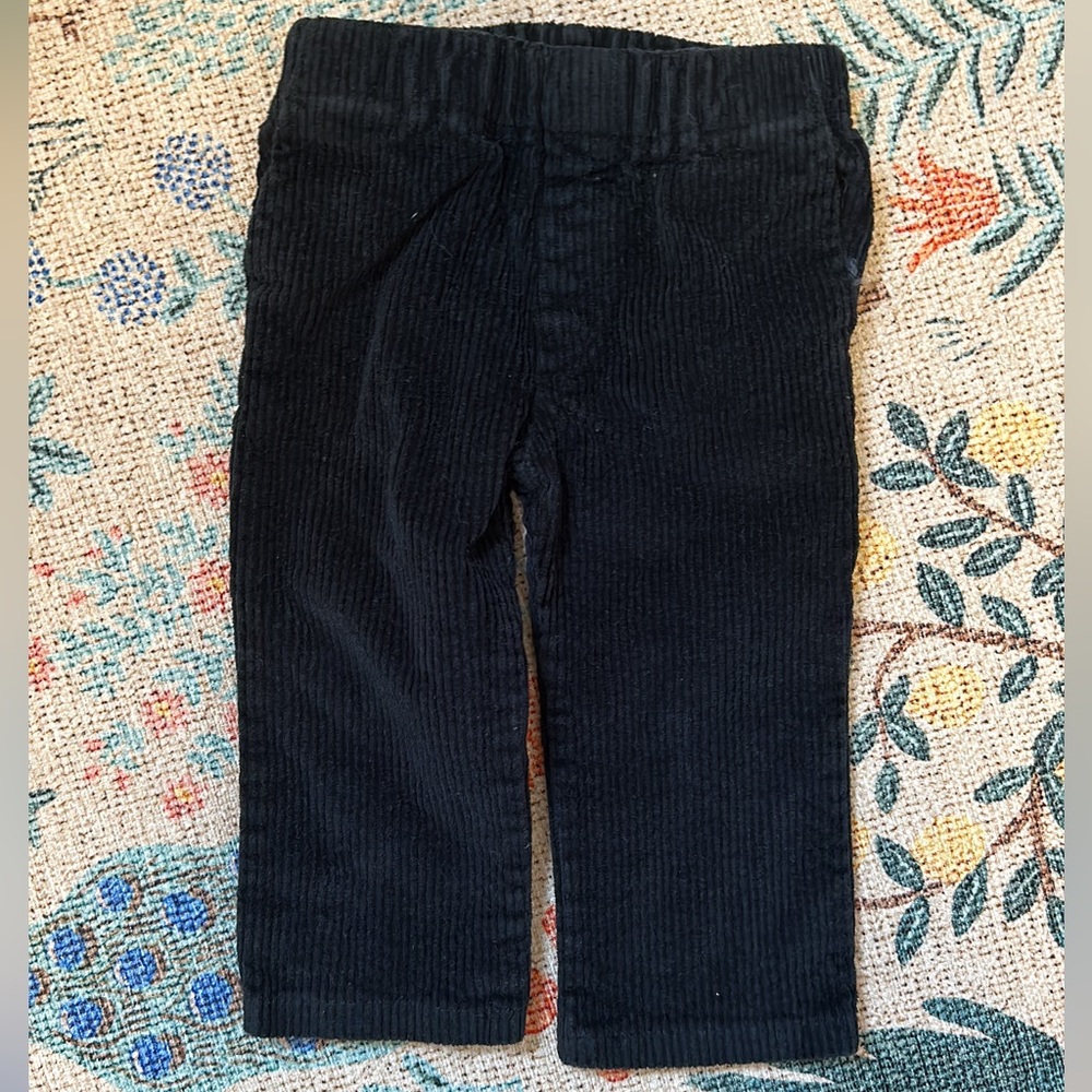 Kate Quinn Black Corduroy Pants